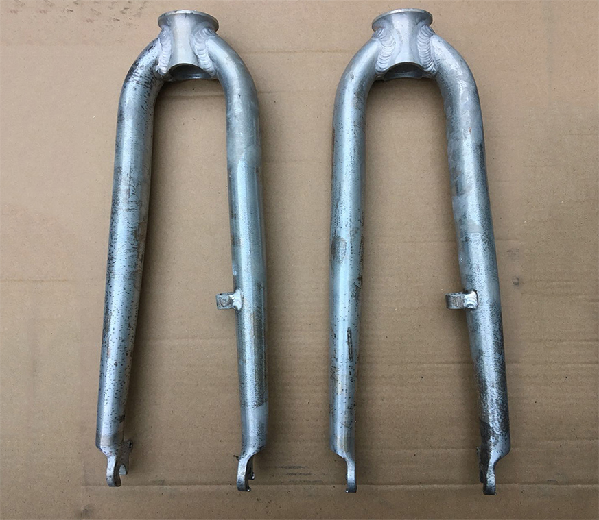 鋁合前叉熱處理