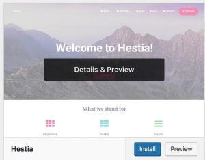 SiteGround建站, WordPress建站, 在SiteGround上搭建WordPress网站, SiteGround教程, 安装Hestia主题