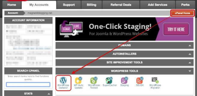 wordpress siteground, siteground wordpress, wordpress installer