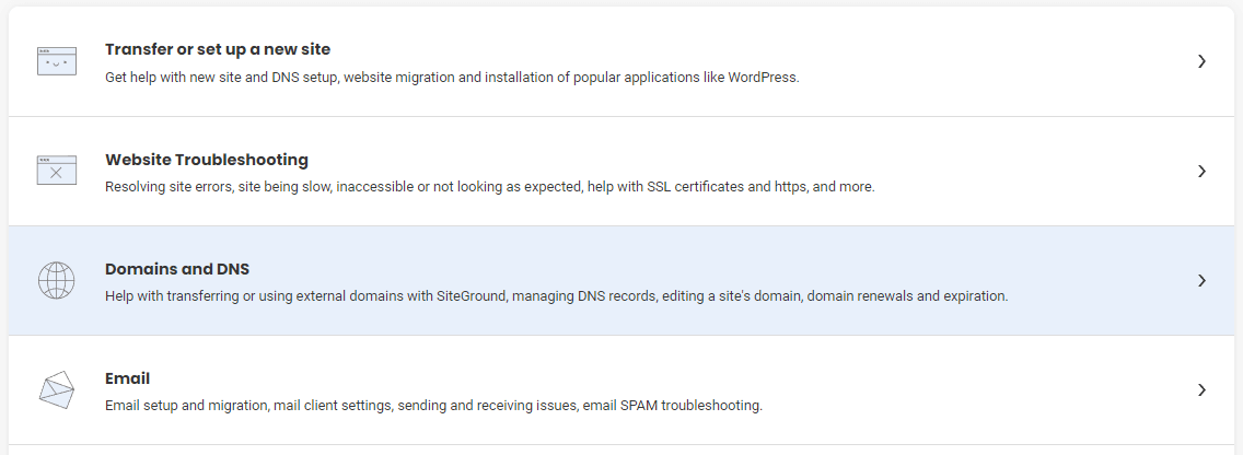 WooCommerce跨境电商独立站, 选择Domains and DNS