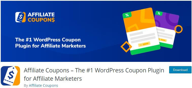 WordPress变现插件, Affiliate Counpons