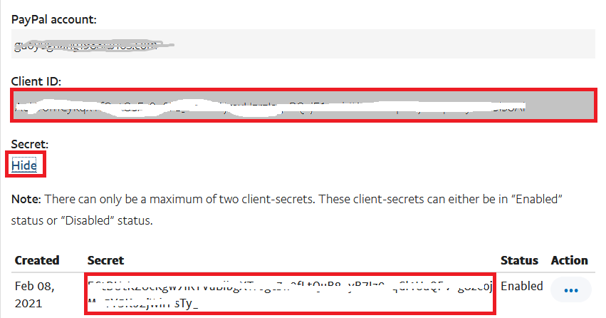 PrintBase教程, 制作按需打印跨境电商独立站, 按需打印跨境电商独立站, 找到PayPal的客户ID和秘钥