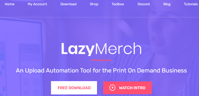 按需打印工具, lazymerch