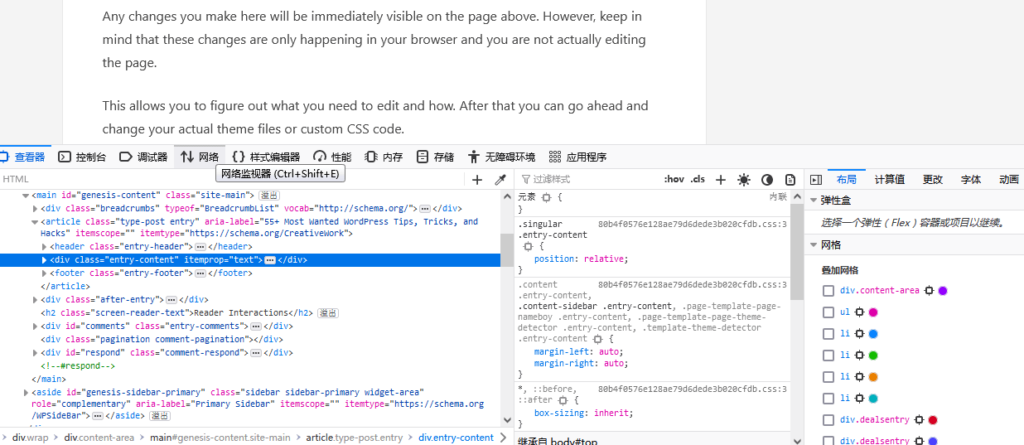 WordPress相关建议、技巧及诀窍, HTML and CSS codes