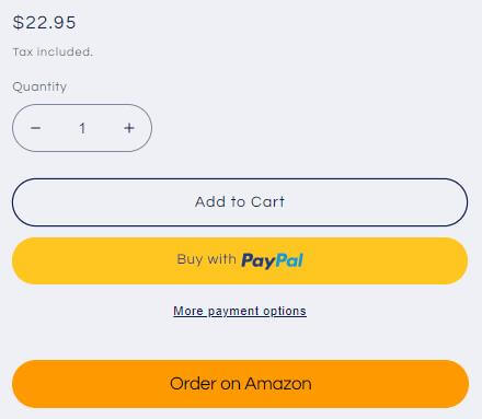 如何给Shopify店铺添加“到亚马逊购买”按钮, Shopify店铺添加“到亚马逊购买”按钮, final result